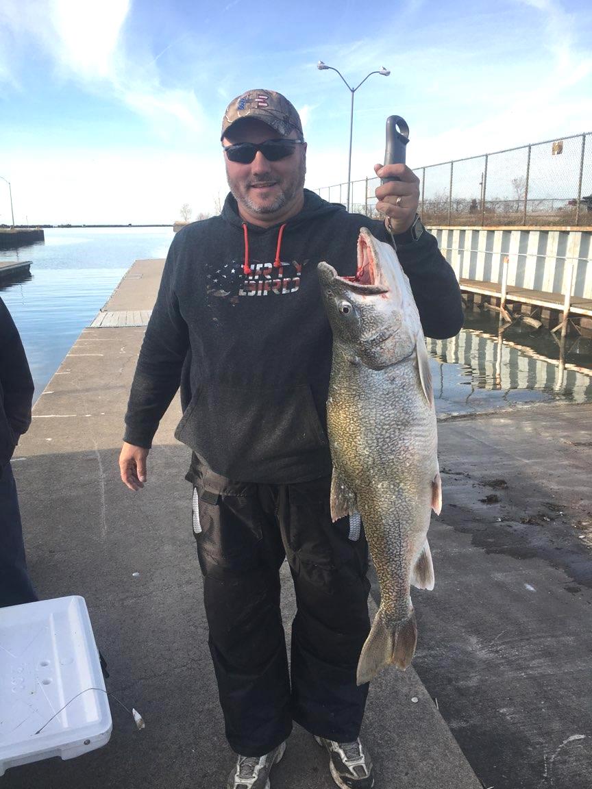 February 18 2018 New Lake Trout State Record