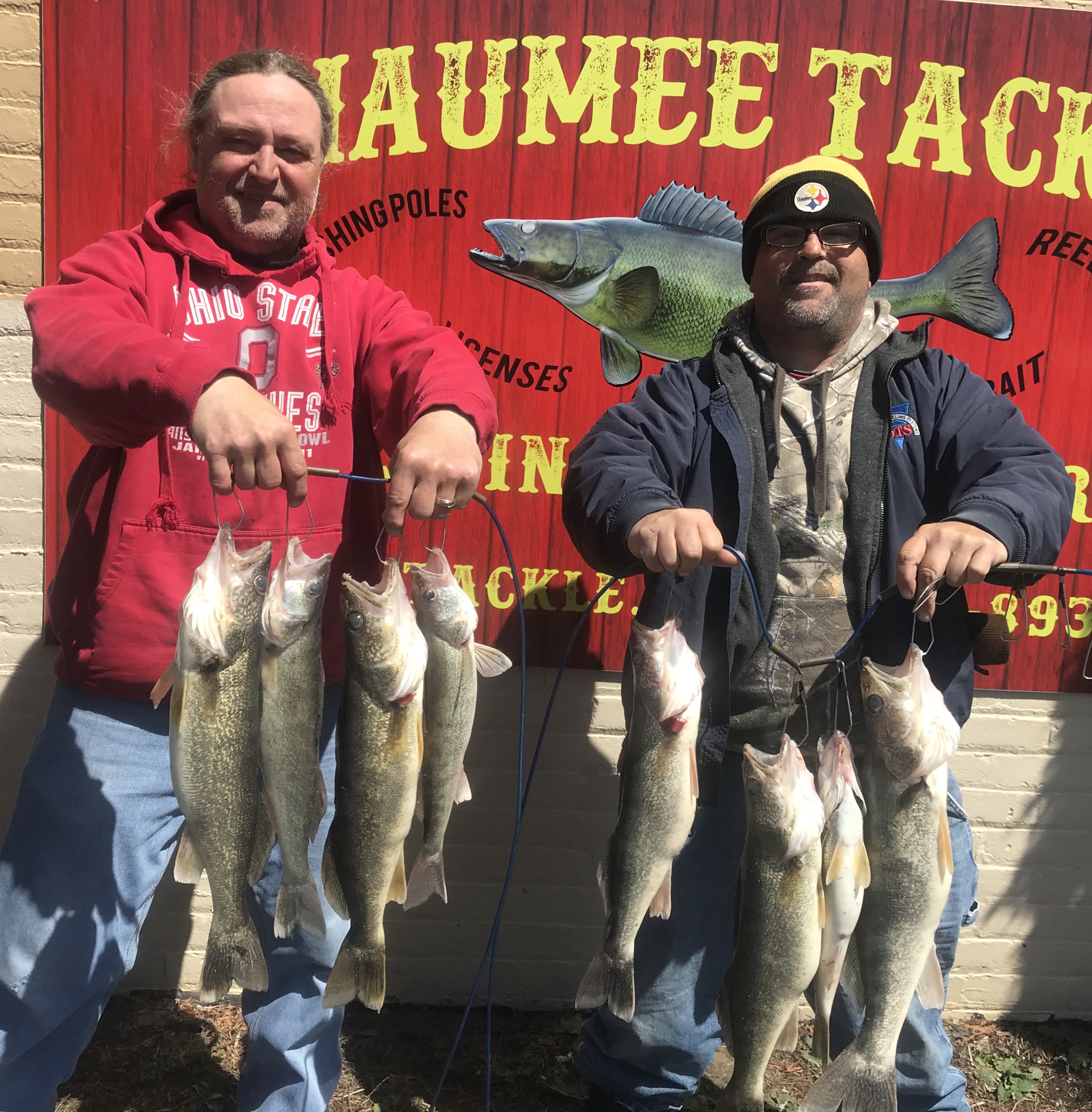 Maumee River report- 20 April 2018- FISH ON!